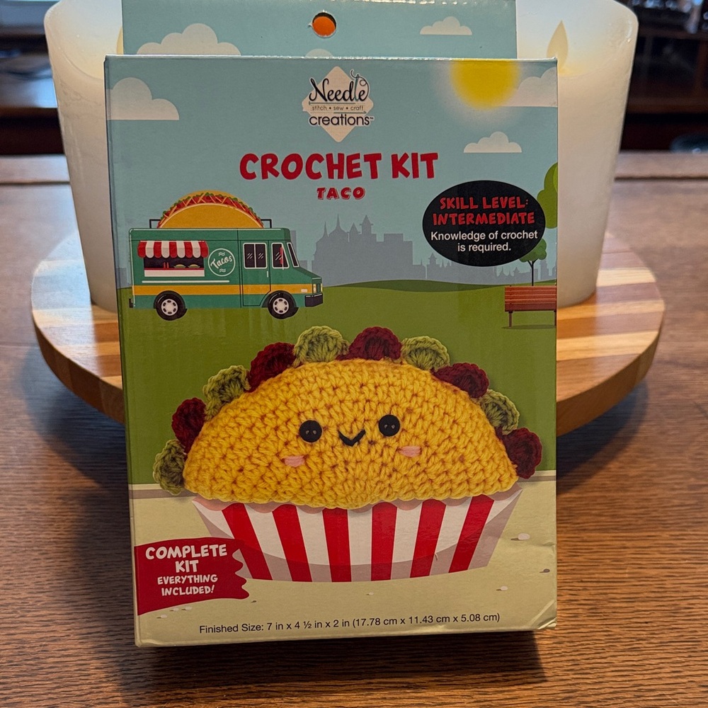 Crochet Kit Taco - intermediate skill
